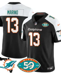 Miami Dolphins Nike 1965 Stitched Jersey - The Dophins Jersey All Stitched - Aqua - Image 39