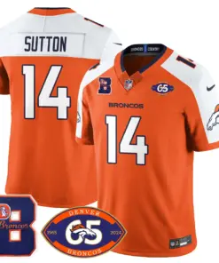 Denver Broncos Nike 1959 Stitched Jersey - The Broncos Jersey All Stitched - Navy - Image 23