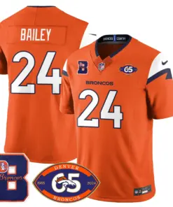 Denver Broncos Nike 1959 Stitched Jersey - The Broncos Jersey All Stitched - Navy - Image 27