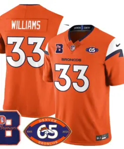 Denver Broncos Nike 1959 Stitched Jersey - The Broncos Jersey All Stitched - Navy - Image 33
