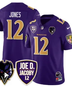 Baltimore Ravens Nike 2024 Rising Vapor Limited Stitched Jersey - Purple - Image 11