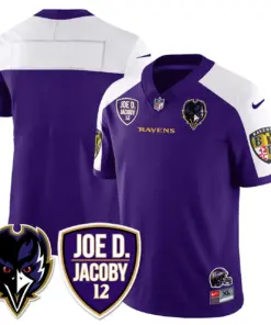 Baltimore Ravens Nike 2024 Rising Vapor Limited Stitched Jersey - Purple - Image 7