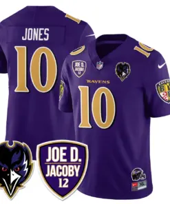 Baltimore Ravens Nike 2024 Rising Vapor Limited Stitched Jersey - Purple - Image 20