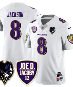 Baltimore Ravens Nike 2024 Rising Vapor Limited Stitched Jersey - Purple - Image 26