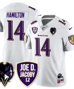 Baltimore Ravens Nike 2024 Rising Vapor Limited Stitched Jersey - Purple - Image 24