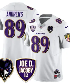 Baltimore Ravens Nike 2024 Rising Vapor Limited Stitched Jersey - Purple - Image 22