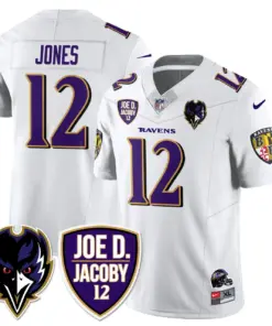 Baltimore Ravens Nike 2024 Rising Vapor Limited Stitched Jersey - Purple - Image 27