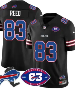 Buffalo Bills Nike 1959 Stitched Jersey - The Bills Jersey All Stitched - Black - Image 8