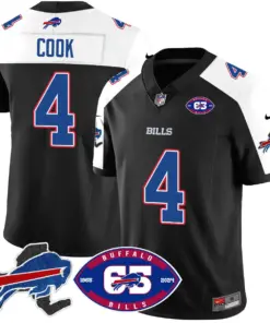 Buffalo Bills Nike 1959 Stitched Jersey - The Bills Jersey All Stitched - Black