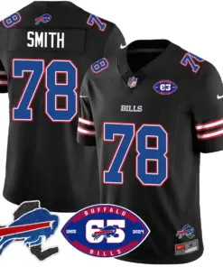 Buffalo Bills Nike 1959 Stitched Jersey - The Bills Jersey All Stitched - Black - Image 20