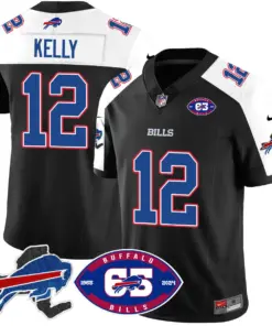 Buffalo Bills Nike 1959 Stitched Jersey - The Bills Jersey All Stitched - Black - Image 11
