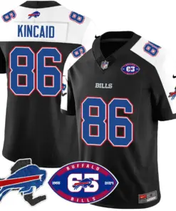 Buffalo Bills Nike 1959 Stitched Jersey - The Bills Jersey All Stitched - Black - Image 12