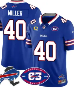 Buffalo Bills Nike 1959 Stitched Jersey - The Bills Jersey All Stitched - Black - Image 48