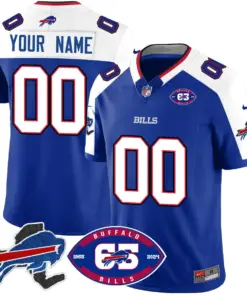 Buffalo Bills Nike 1959 Custom Stitched Jersey - The Bills Jersey All Stitched - Black - Image 4
