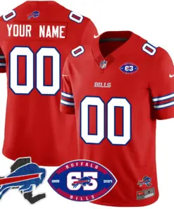 Buffalo Bills Nike 1959 Custom Stitched Jersey - The Bills Jersey All Stitched - Black - Image 3