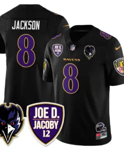 Baltimore Ravens Nike 2024 Rising Vapor Limited Stitched Jersey - Purple - Image 40