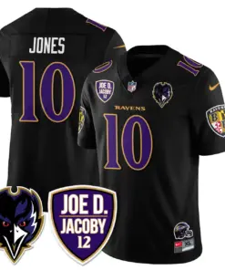 Baltimore Ravens Nike 2024 Rising Vapor Limited Stitched Jersey - Purple - Image 37