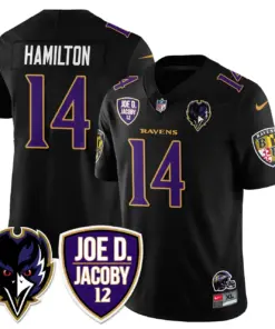 Baltimore Ravens Nike 2024 Rising Vapor Limited Stitched Jersey - Purple - Image 35