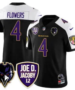 Baltimore Ravens Nike 2024 Rising Vapor Limited Stitched Jersey - Purple - Image 44