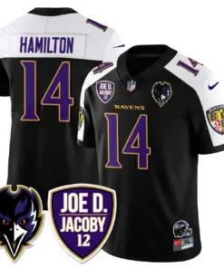 Baltimore Ravens Nike 2024 Rising Vapor Limited Stitched Jersey - Purple - Image 45