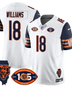 Chicago Bears Nike 1920 Stitched Jersey - The Bears Jersey All Stitched - White