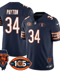 Chicago Bears Nike 1920 Stitched Jersey - The Bears Jersey All Stitched - White - Image 11