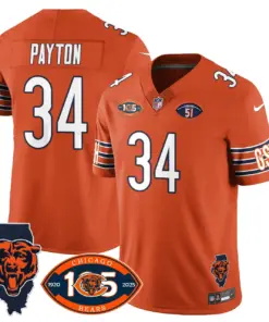 Chicago Bears Nike 1920 Stitched Jersey - The Bears Jersey All Stitched - White - Image 16