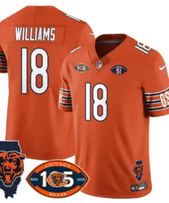 Chicago Bears Nike 1920 Stitched Jersey - The Bears Jersey All Stitched - White - Image 17