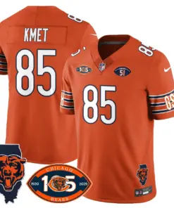 Chicago Bears Nike 1920 Stitched Jersey - The Bears Jersey All Stitched - White - Image 18