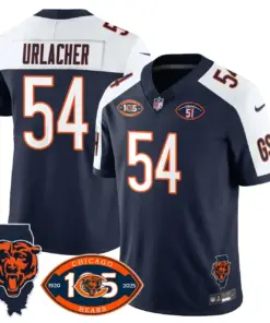 Chicago Bears Nike 1920 Stitched Jersey - The Bears Jersey All Stitched - White - Image 31