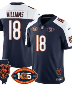 Chicago Bears Nike 1920 Stitched Jersey - The Bears Jersey All Stitched - White - Image 34