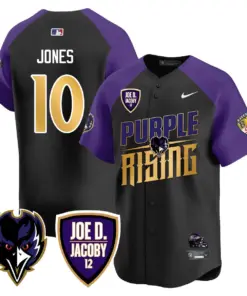 Baltimore Ravens Nike 2024 Rising Vapor Limited Stitched Jersey - Black - Image 18