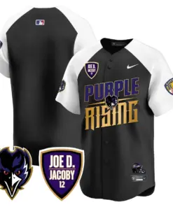 Baltimore Ravens Nike 2024 Rising Vapor Limited Stitched Jersey - Black - Image 8