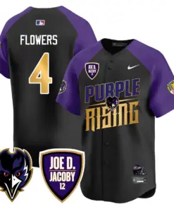 Baltimore Ravens Nike 2024 Rising Vapor Limited Stitched Jersey - Black - Image 17