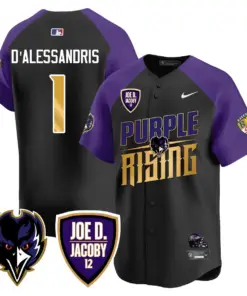 Baltimore Ravens Nike 2024 Rising Vapor Limited Stitched Jersey - Black - Image 12