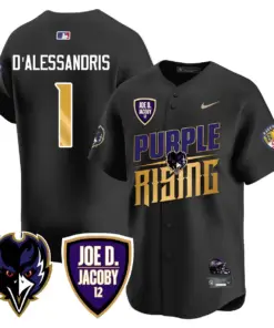 Baltimore Ravens Nike 2024 Rising Vapor Limited Stitched Jersey - Black - Image 39