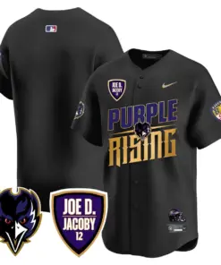 Baltimore Ravens Nike 2024 Rising Vapor Limited Stitched Jersey - Black - Image 46