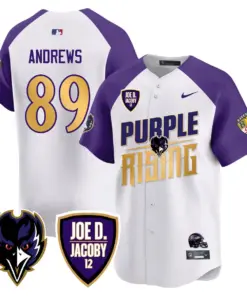 Baltimore Ravens Nike 2024 Rising Vapor Limited Stitched Jersey - Black - Image 48