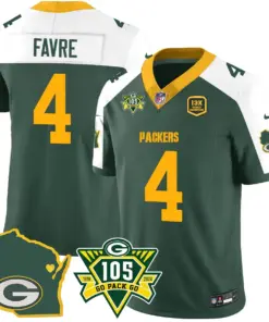Green Bay Packers Nike 1919 Stitched Jersey - The Packers Jersey All Stitched - Kelly Green - Image 3