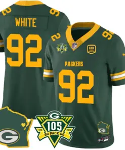 Green Bay Packers Nike 1919 Stitched Jersey - The Packers Jersey All Stitched - Kelly Green - Image 29