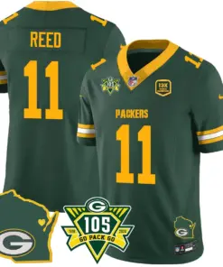 Green Bay Packers Nike 1919 Stitched Jersey - The Packers Jersey All Stitched - Kelly Green - Image 27