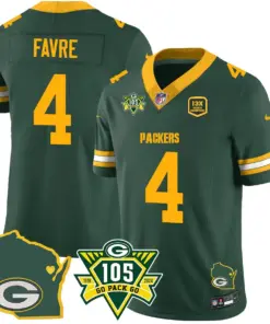 Green Bay Packers Nike 1919 Stitched Jersey - The Packers Jersey All Stitched - Kelly Green - Image 24