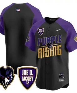Baltimore Ravens Nike 2024 Rising Vapor Limited Stitched Jersey - Black - Image 70