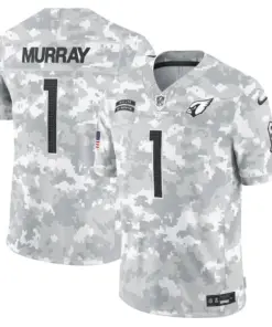 Kyler Murrary Arizona Cardinals Nike 2024 Salute to Service Stitched Jersey - Grey