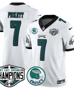 Saquon Barkley Philadelphia Eagles Nike 2024 NFC East Division Champions Stitched Jersey - Kelly Green - Image 14