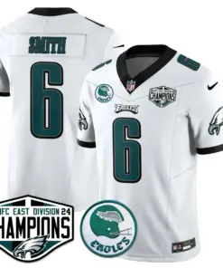 Saquon Barkley Philadelphia Eagles Nike 2024 NFC East Division Champions Stitched Jersey - Kelly Green - Image 15