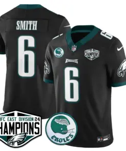 Saquon Barkley Philadelphia Eagles Nike 2024 NFC East Division Champions Stitched Jersey - Kelly Green - Image 39