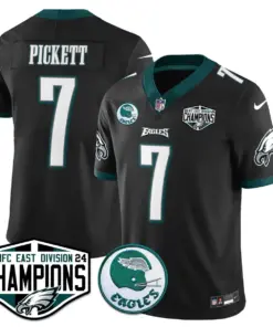 Saquon Barkley Philadelphia Eagles Nike 2024 NFC East Division Champions Stitched Jersey - Kelly Green - Image 38