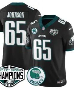 Saquon Barkley Philadelphia Eagles Nike 2024 NFC East Division Champions Stitched Jersey - Kelly Green - Image 37