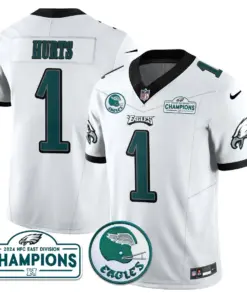 Saquon Barkley Philadelphia Eagles Nike 2024 NFC East Division Champions Stitched Jersey - Black - Image 15